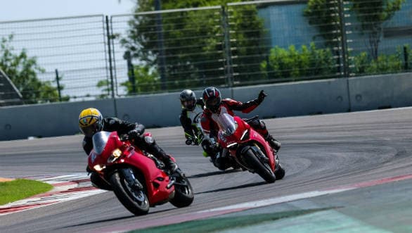 Ducati conducts its first DRE Racetrack Training session in India
