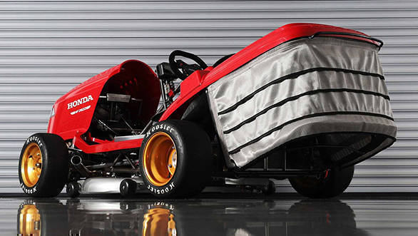 Honda's 190PS Lawnmower enters Guinness World Records as fastest ever, can cut grass too!