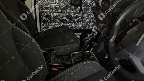 New-generation Mahindra Thar spotted on test - reveals interiors details