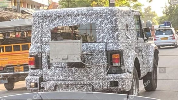 New-generation Mahindra Thar spotted on test - reveals interiors details