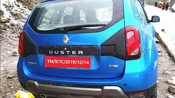 2020 Renault Duster facelift spotted on test - launch expected soon
