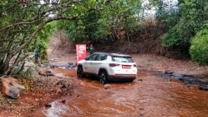 Off-roading the 2019 Jeep Compass Trailhawk SUV