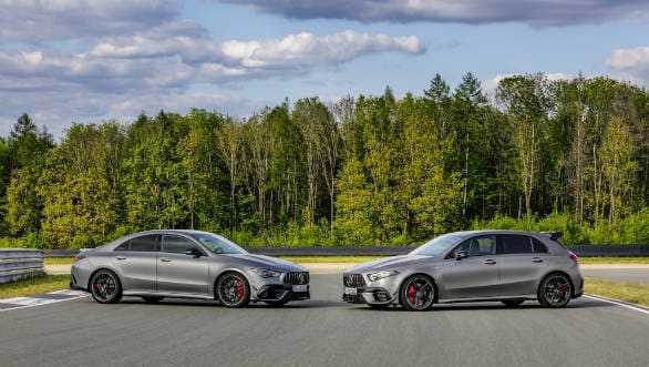 Image gallery: 2019 Mercedes-AMG A 45 and CLA 45