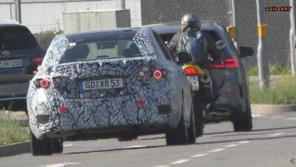 New-generation Mercedes-Benz C-Class spied testing