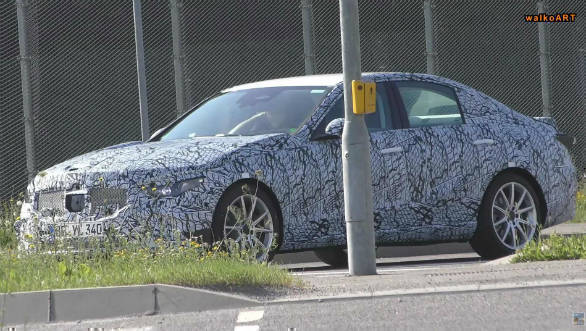 New-generation Mercedes-Benz C-Class spied testing