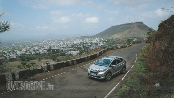 Driving the Honda WR-V around the beautiful Western Ghats in Maharashtra