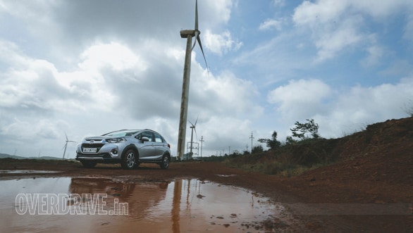 Driving the Honda WR-V around the beautiful Western Ghats in Maharashtra