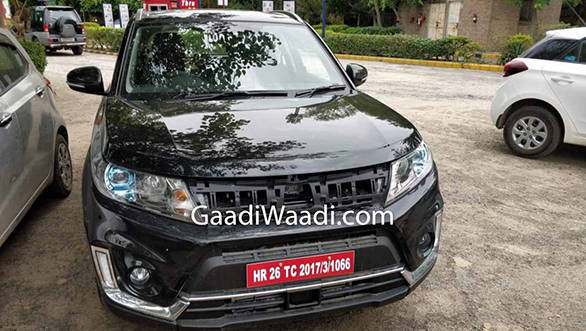 Maruti Suzuki Vitara SUV spotted on test in India