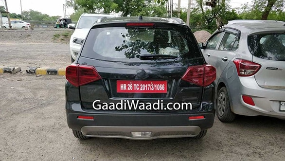 Maruti Suzuki Vitara SUV spotted on test in India