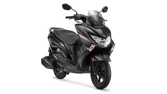Suzuki Burgman Street maxi-scooter now gets a matte black colour on offer