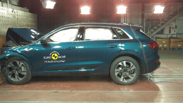 2019 Audi e-tron EV SUV scores 5-star Euro NCAP safety rating
