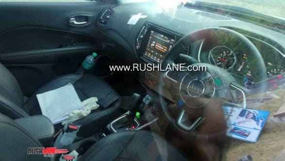 Jeep Compass Limited BSVI diesel automatic spotted testing