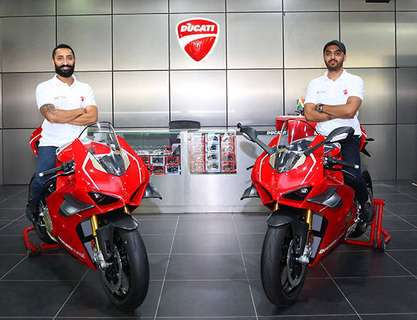 Two Ducati Panigale V4 R delivered in Delhi, India