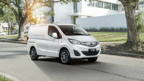 BYD T3 electric MPV and minivan unveiled in India