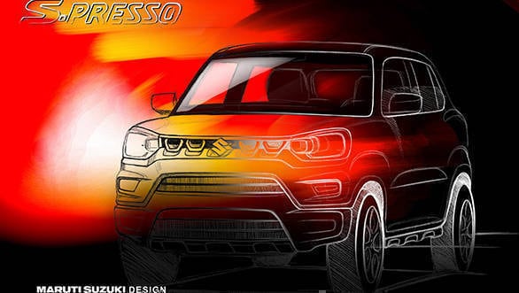 Maruti Suzuki S-Presso Micro SUV teased ahead of its India launch on September 30