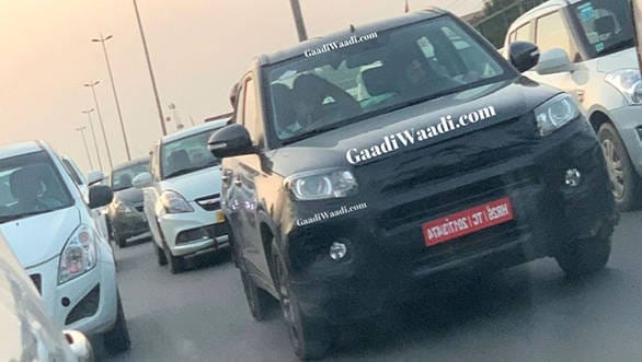 Maruti Suzuki Vitara Brezza facelift spied - likely to get a petrol option
