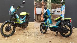TVS XL100 Goa Edition moped showcased at the first edition of MotoSoul