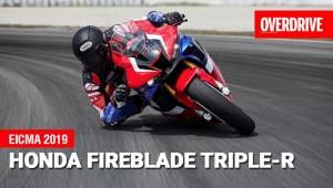 New Range-Topping Honda Fireblade Triple-R Showcased At EICMA 2019