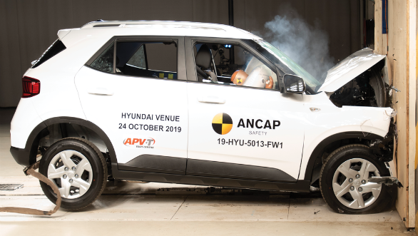 Hyundai Venue scores four star ANCAP safety rating