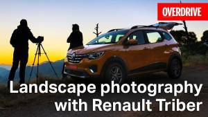 Landscape photography with Renault Triber
