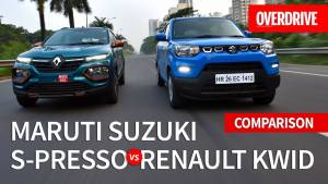 Maruti Suzuki S-Presso vs Renault Kwid | Comparo