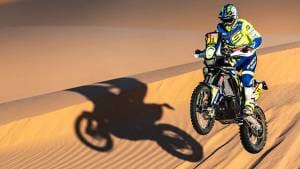 Dakar 2020: Sherco TVS' Adrien Metge retains 11th overall after Stage 7