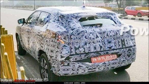 Renault HBC SUV spied in India ahead of Auto Expo 2020 debut