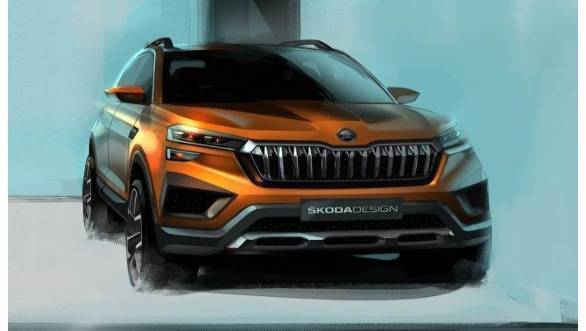 Auto Expo 2020: Skoda Vision IN exterior design sketches revealed