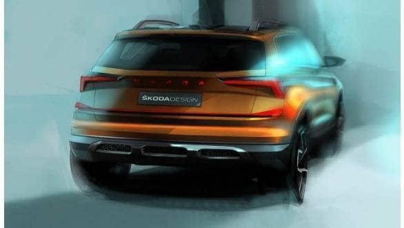 Auto Expo 2020: Skoda Vision IN exterior design sketches revealed