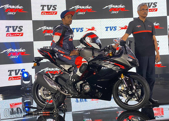 BSVI TVS Apache RR 310 launched in India at Rs 2.40 lakh