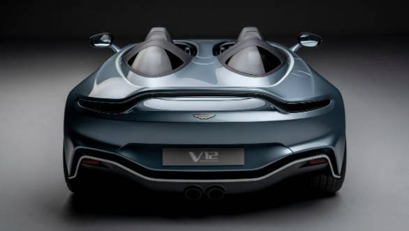 Aston Martin V12 speedster breaks cover