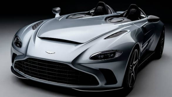 Aston Martin V12 speedster breaks cover