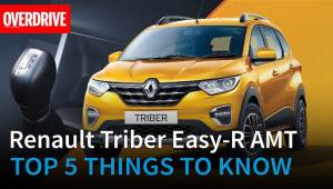 Renault Triber Easy-R AMT: Top 5 things to know