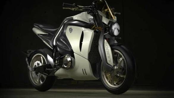 Soriano Motori's electric motorcycle breaks cover
