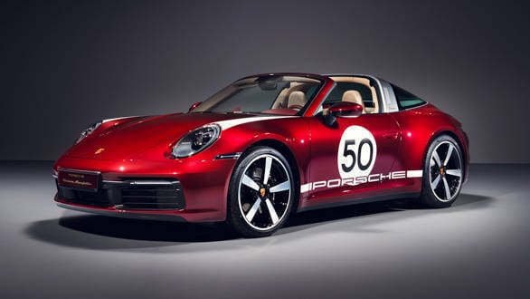 The Porsche 911 Targa 4S Heritage Design is a rolling tribute to Porsche's motorsport history