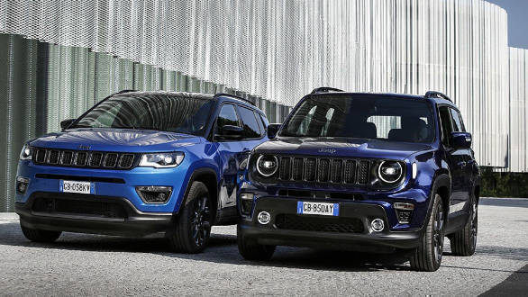 Jeep Compass 4xe and Renegade 4xe hybrid SUVs unveiled in Europe