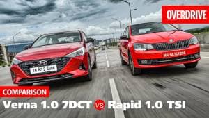 2020 Hyundai Verna 1.0 turbo vs Skoda Rapid 1.0 TSI - Comparison