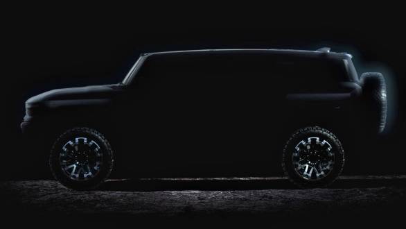 GMC drops teaser for Hummer EV with over 1,000PS and removable roof panels