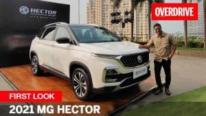 2021 MG Hector Facelift - First Look