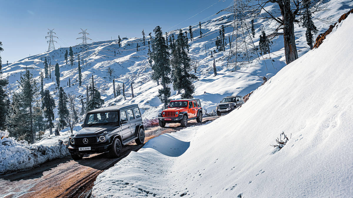 スキー  Rubicon If hell freezes over Snow hunting in the Jeep Wrangler Rubicon