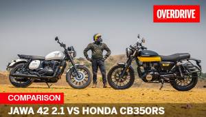 2021 Jawa 42 2.1 vs Honda CB350RS - which sporty retro should you choose?