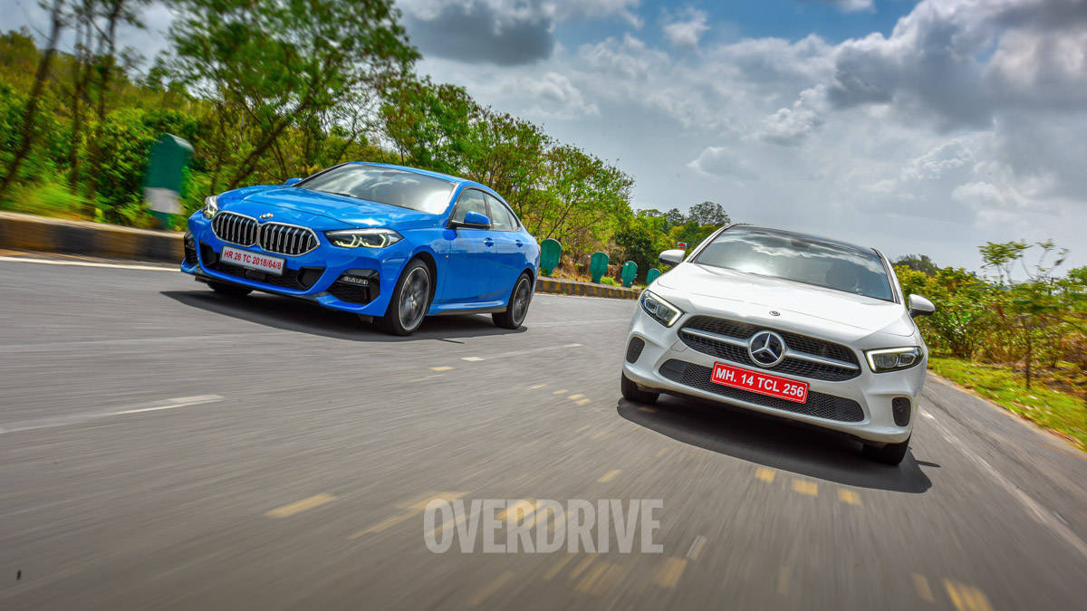 Comparison review: Mercedes-Benz A-Class vs BMW 2 Series Gran Coupe ...