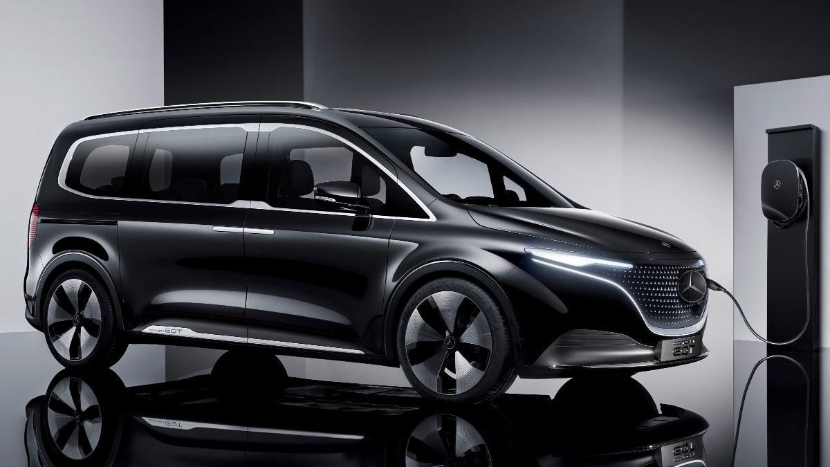 Near-production Mercedes-Benz EQT concept previews new T-Class van coming in 2022