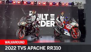 2022 TVS Apache RR310 walk-around