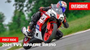 2021 TVS Apache RR310 first ride review - the 310 is race-ready!