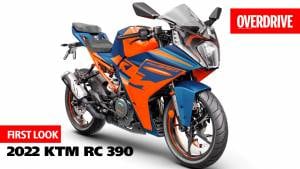 2022 KTM RC 390 first look and details