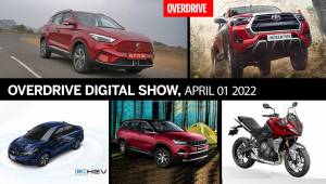 MG ZS EV, Jeep Meridian, Honda City e:HEV, Toyota Hilux OVERDRIVE Digital Show April 1