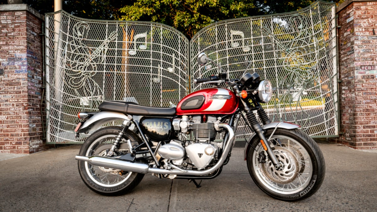 In pictures: Triumph Bonneville T120 Elvis Presley Edition - Overdrive