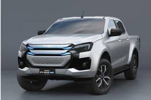 Isuzu D-Max EV revealed globally