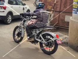 Royal Enfield FF C6 spotted testing